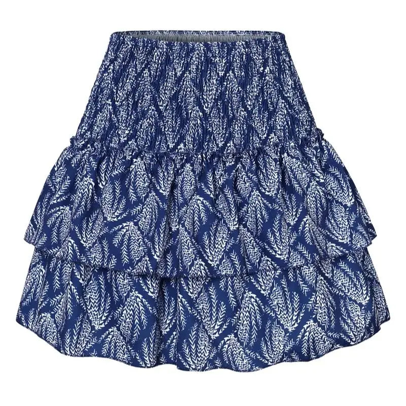 Boho Mini Skirt