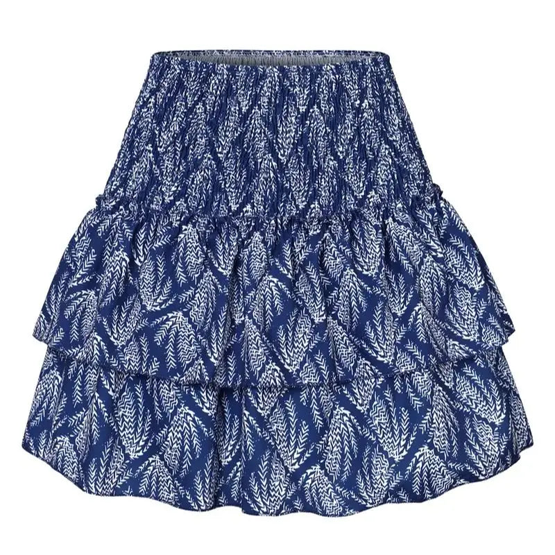 Boho Mini Skirt